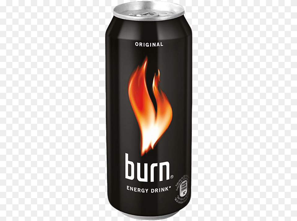 Burn Energy Drink, Alcohol, Beer, Beverage, Tin Free Png