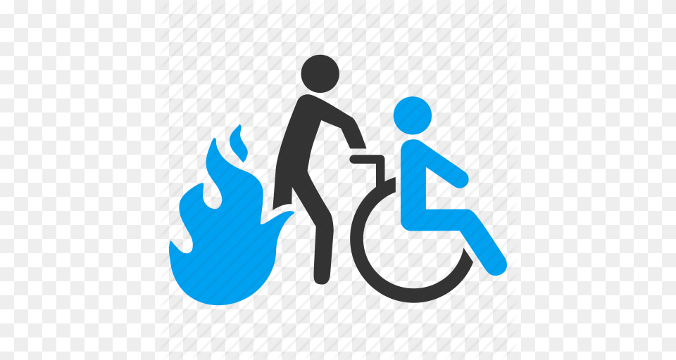 Burn Evacuation Fire Exit Flame Invalid Person Patient Chair, Bicycle, Cycling, Sport, Transportation Free Transparent Png