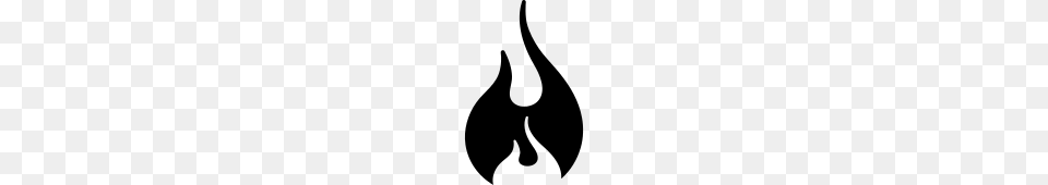 Burn Icon, Gray Free Png Download