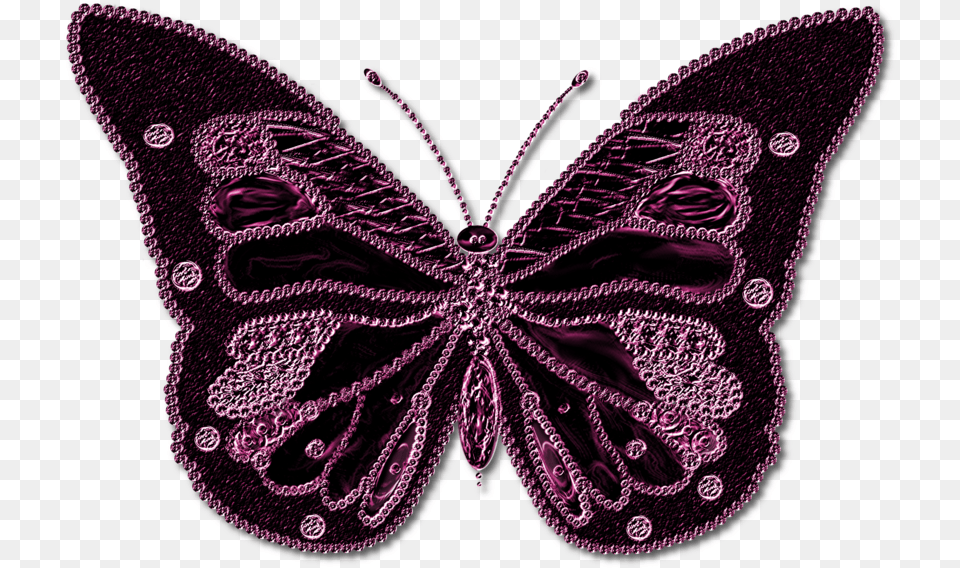 Burn Mark Butterfly Format, Purple, Accessories, Pattern, Jewelry Free Transparent Png