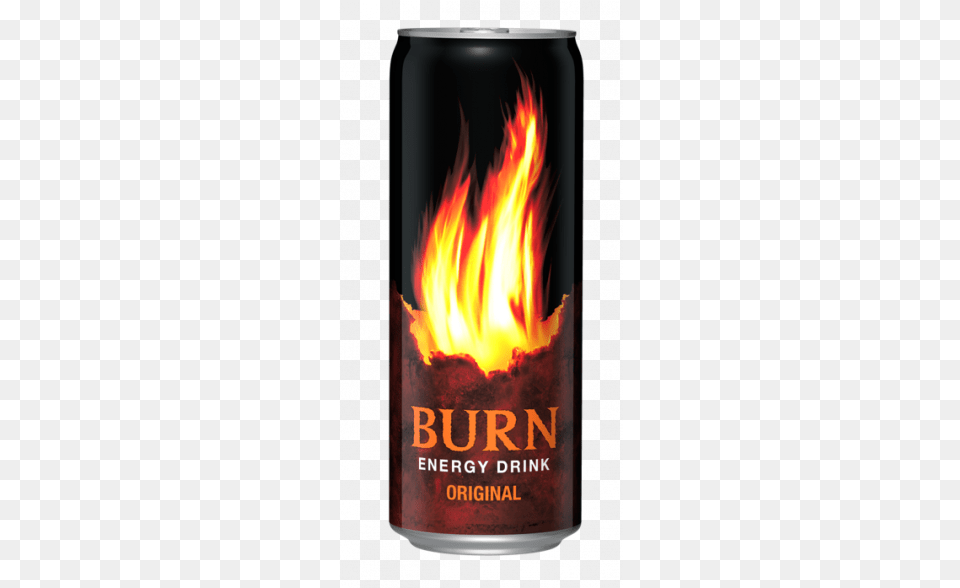 Burn Original 355 Ml Burn Original, Fire, Flame, Fireplace, Indoors Free Png