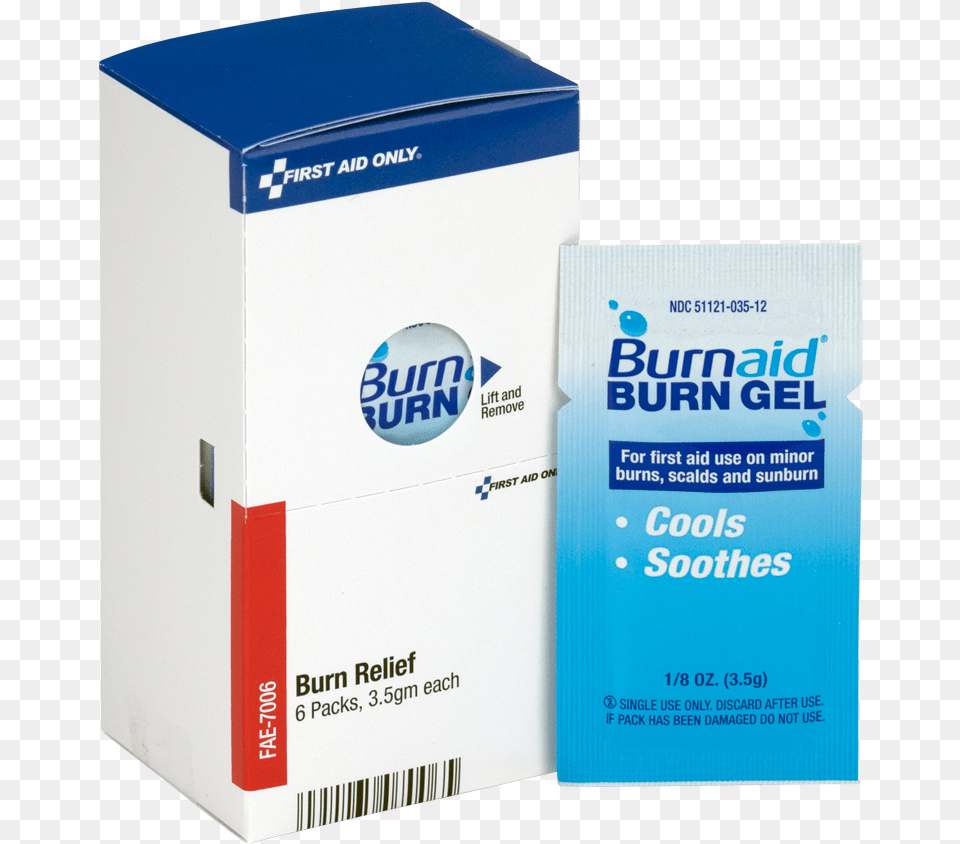 Burn Relief Gel Burnaid, Mailbox, Box, Bottle, Cardboard Png Image