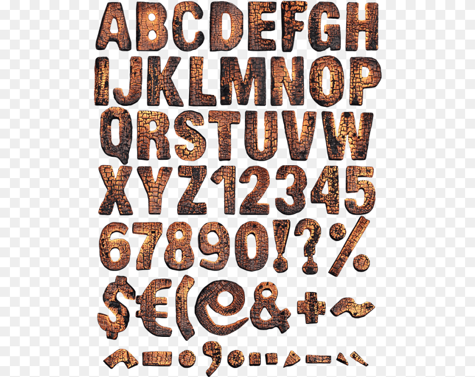 Burned Font, Text, Alphabet Free Png