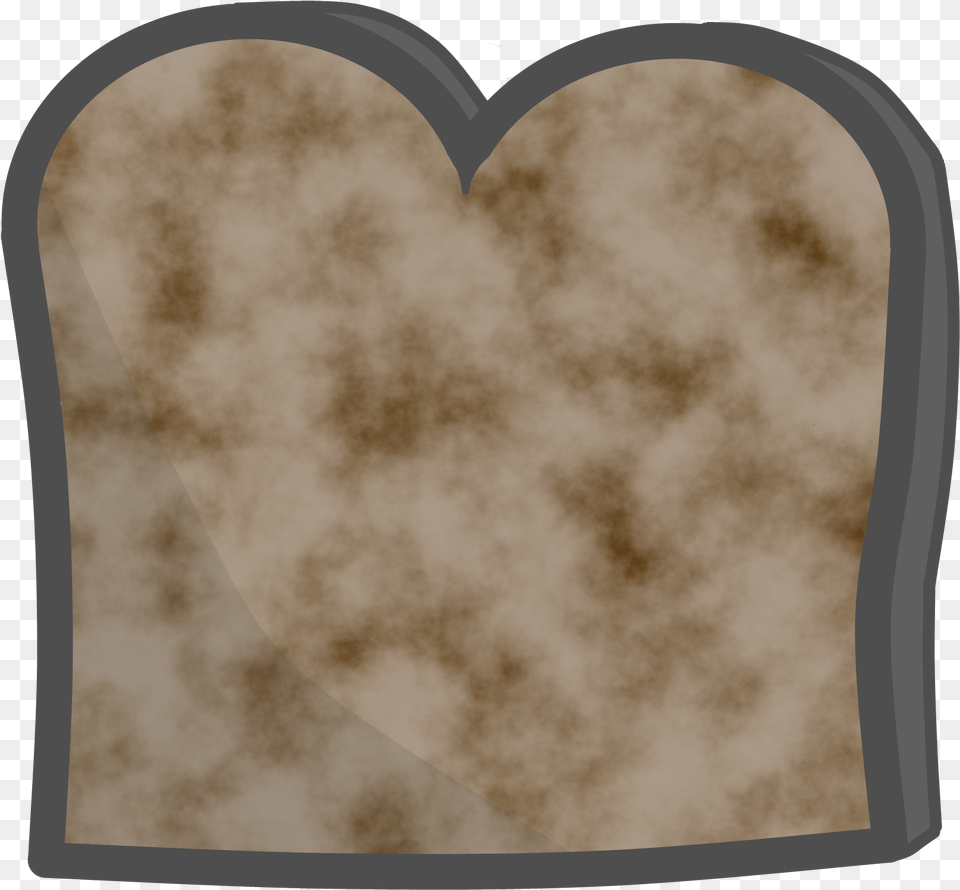 Burned Toast Fixed Heart, Home Decor, Texture Png