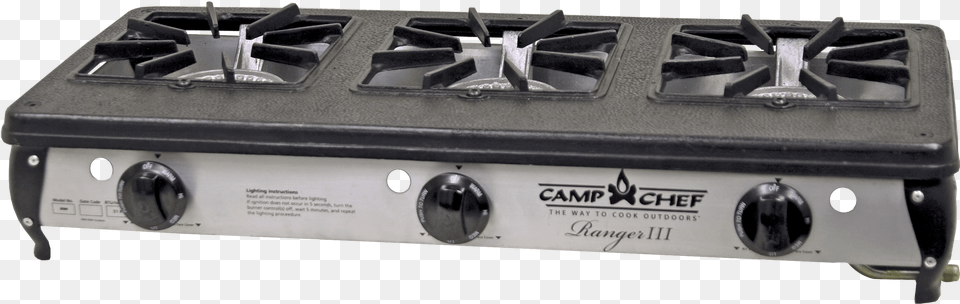 Burner Blind Stove 3 Burner Stove 3 Burner Blind Camp Chef Ranger Iii Three Burner Camp Stove, Device, Cooktop, Electrical Device, Indoors Free Png Download