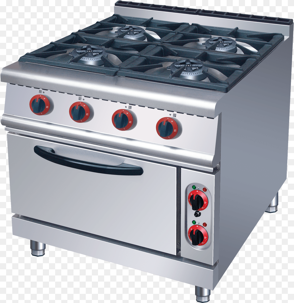 Burner Gas Range With Oven Electric Cooker 6 Plates, Appliance, Device, Electrical Device, Gas Stove Free Transparent Png