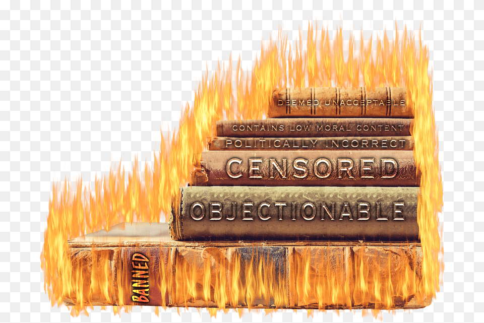 Burning Book Publication, Bonfire, Fire, Flame Free Transparent Png