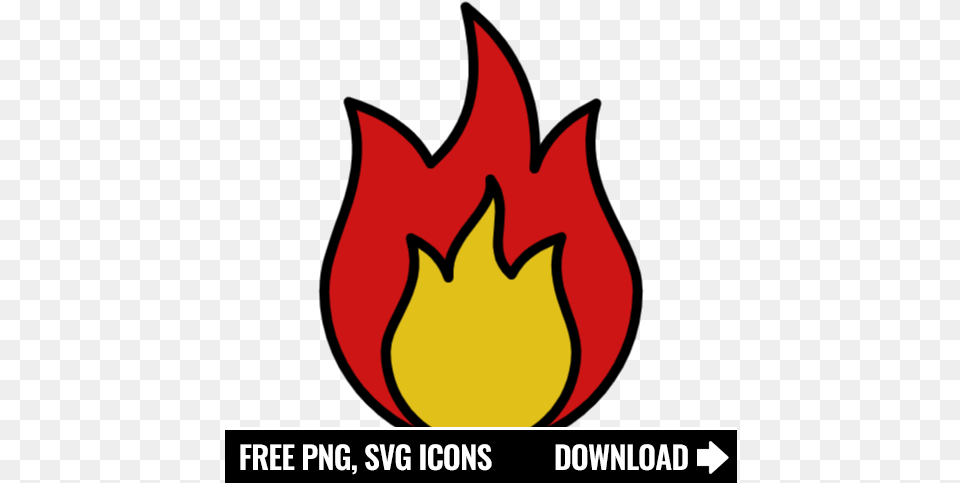 Burning Fire Icon Symbol Download In Svg Format Youtube Icon Aesthetic, Leaf, Logo, Plant, Person Png Image