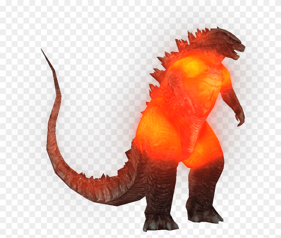 Burning Godzilla 2014 Render By Titanollante Burning Godzilla 2019, Animal, Dinosaur, Reptile Free Transparent Png