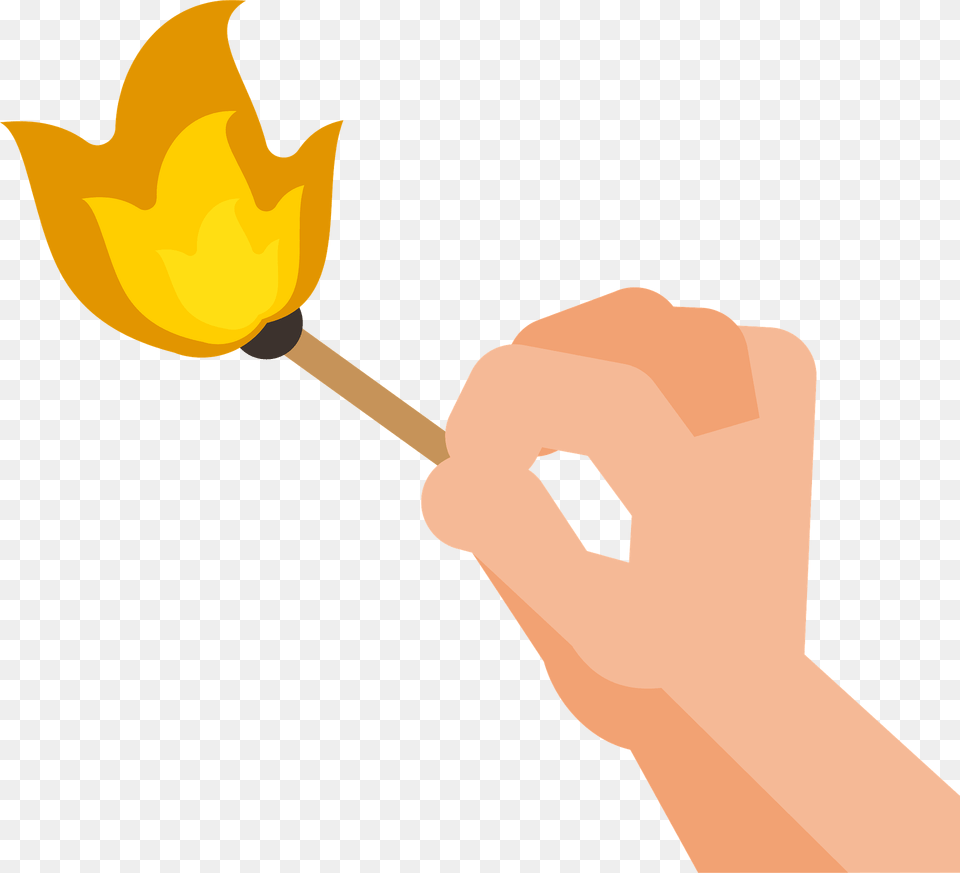 Burning Match Clipart, Flower, Petal, Plant, Light Png Image