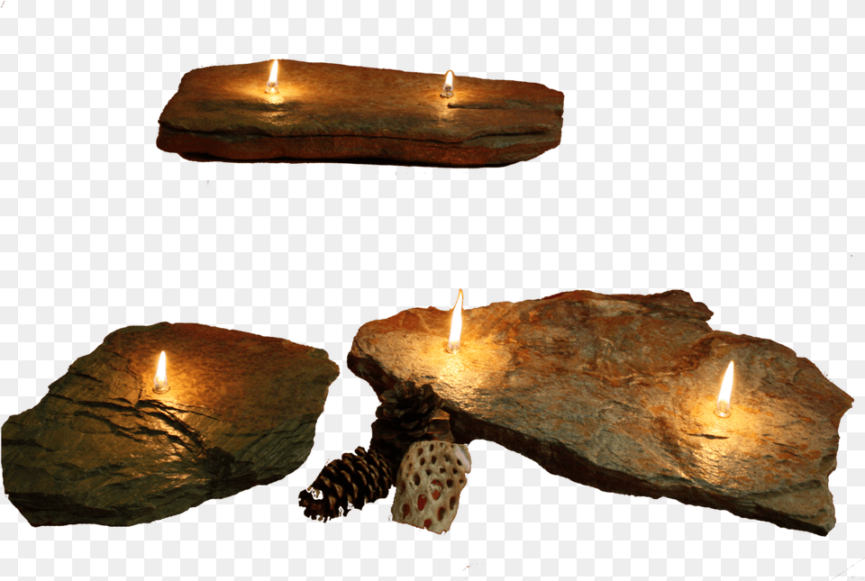 Burning Oil Lamp, Candle Png Image