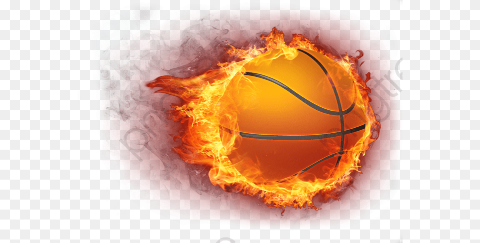 Burning Sports Icon Clipart Nba Basketball On Fire, Accessories, Pattern, Sphere, Ornament Free Png Download