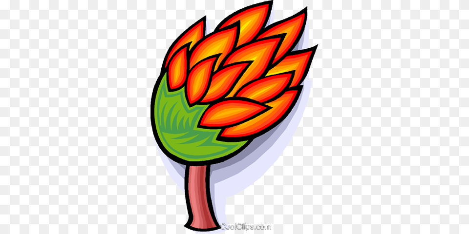 Burning Tree Destruction Of The Forests Royalty Vector Clip, Dahlia, Flower, Plant, Art Free Transparent Png