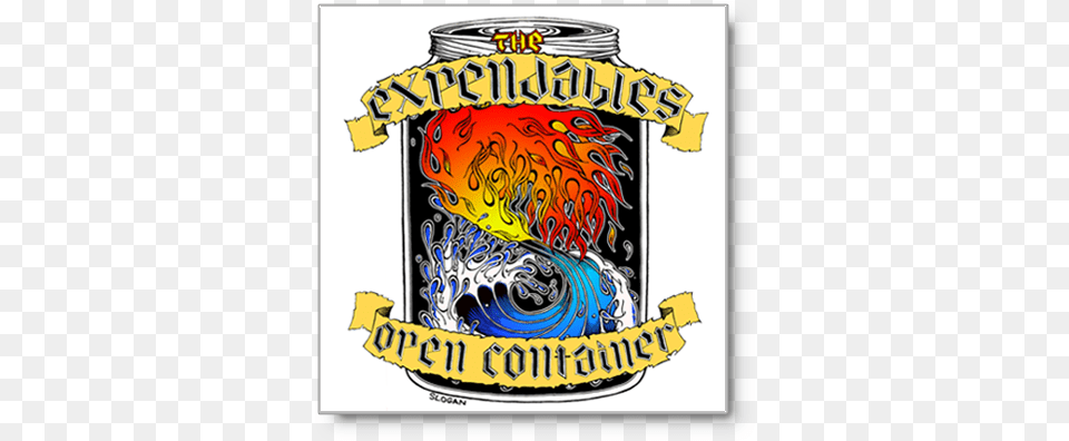 Burning Up Lyrics Expendables Open Container, Alcohol, Beer, Beverage, Lager Png