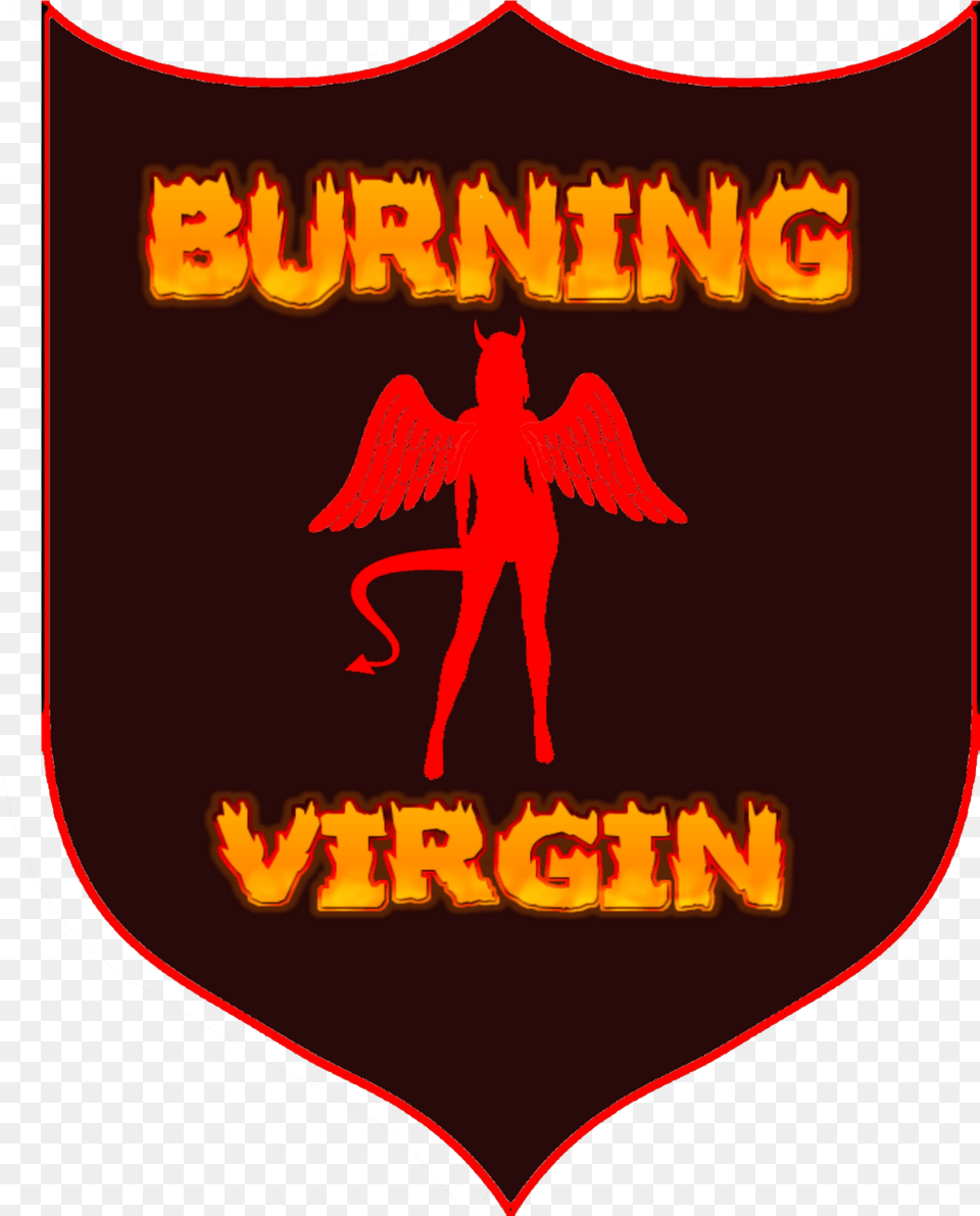 Burning Virgin Emblem, Logo, Symbol, Animal, Bird Free Transparent Png