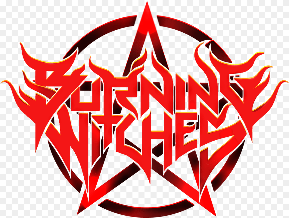 Burning Witches Logo, Dynamite, Weapon Png Image