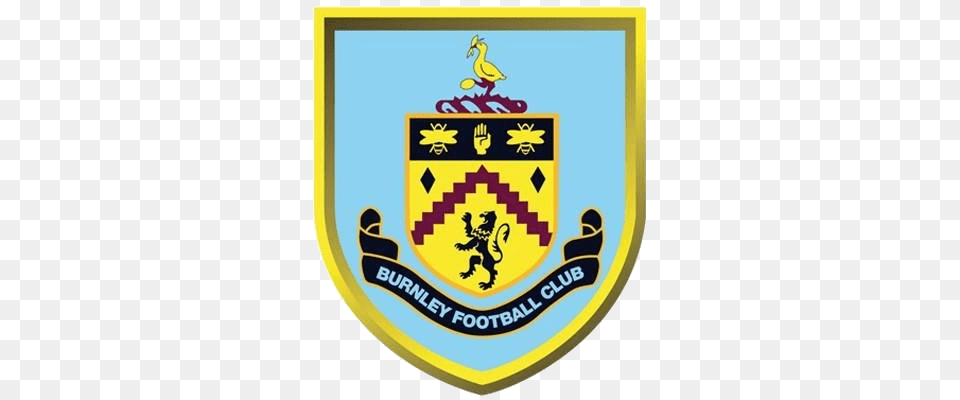 Burnley Fc Badge, Emblem, Symbol, Logo, Blackboard Png