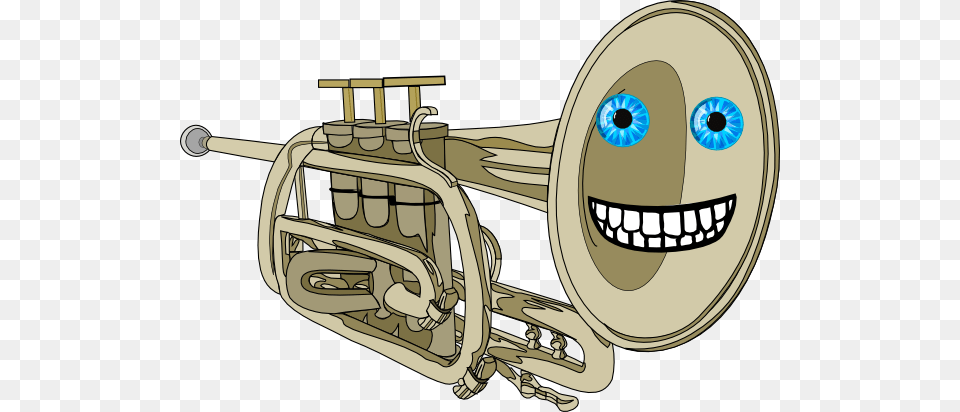 Burnout Clipart, Musical Instrument, Brass Section, Trumpet, Horn Png Image