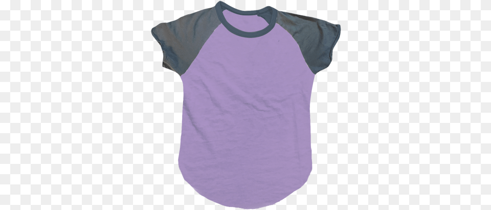 Burnout Lavenderpurple Baseball T Shirt T Shirt, Clothing, T-shirt, Undershirt Free Png Download