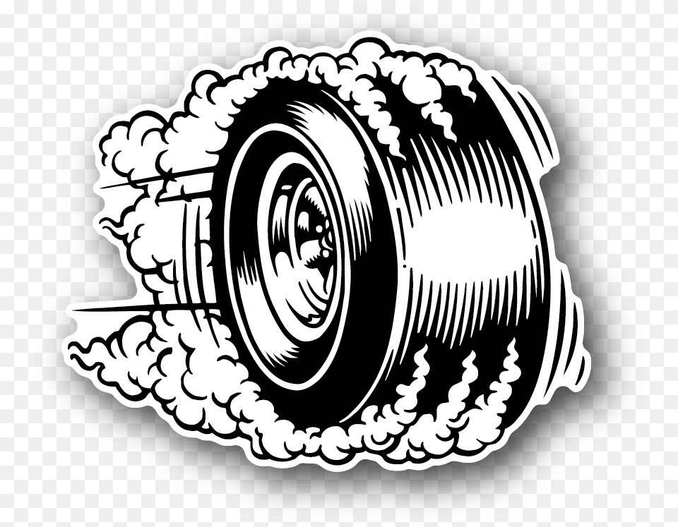 Burnout Smoke Transparent Amp Clipart Tire Burnout Clipart, Coil, Machine, Rotor, Spiral Png Image