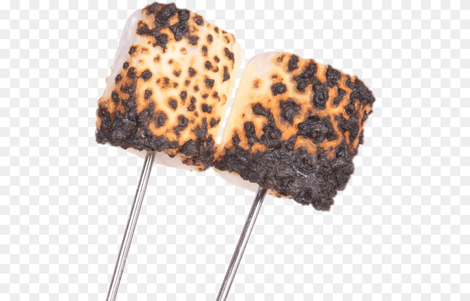 Burnt Marshmallows On Stick Marshmallow On Stick Transparent, Food, Sweets, Cushion, Home Decor Free Png Download