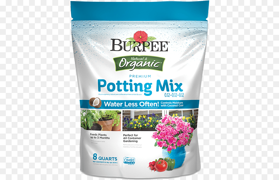 Burpee Seedling Soil Mix, Herbal, Herbs, Plant, Flower Png