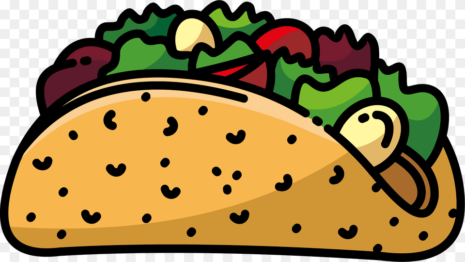 Burrito Clipart, Food, Taco Free Transparent Png