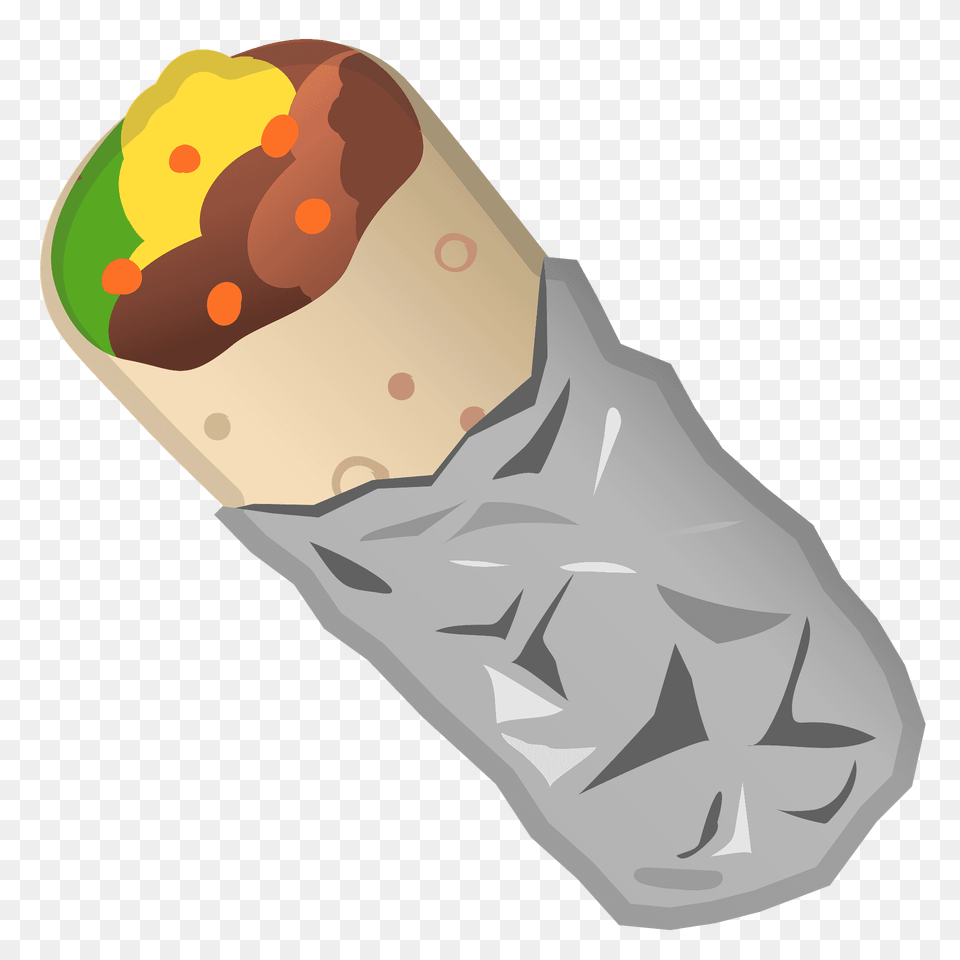 Burrito Emoji Clipart, Food, Meal, Animal, Fish Png