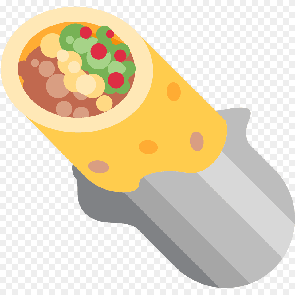 Burrito Emoji Clipart, Food, Ice Pop Free Png