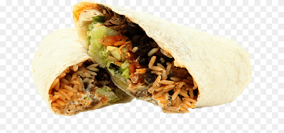 Burrito Express Delivery Order Online Gilbert Burrito White Background, Food, Sandwich, Bread, Sandwich Wrap Free Transparent Png