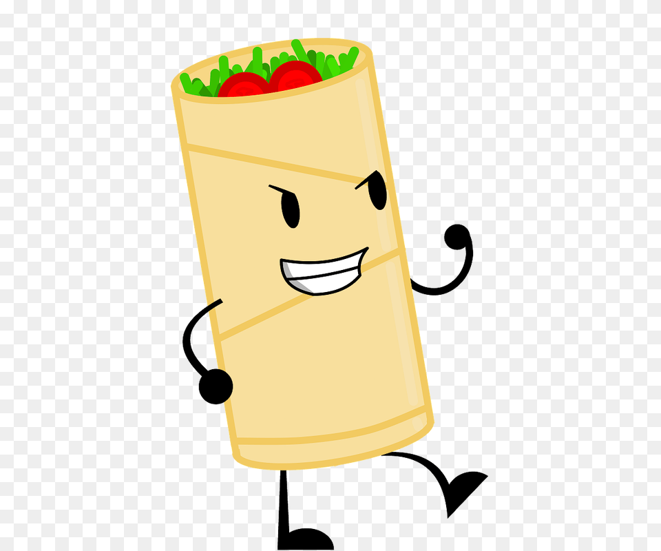 Burrito Object Mayhem Wiki Fandom Powered, Food, Meal, Lunch, Dish Free Transparent Png
