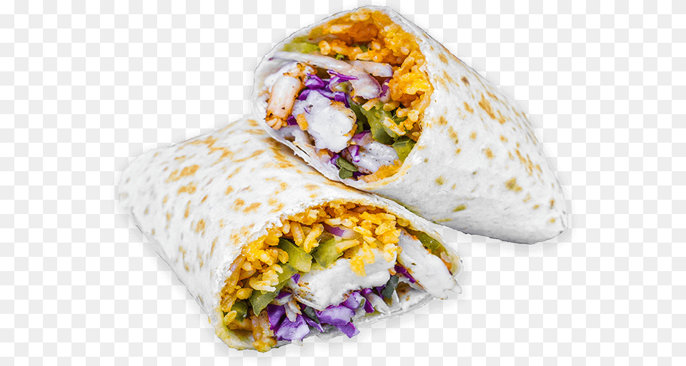 Burritos With Attitude Burrito De Mariscos, Food, Sandwich Wrap Free Png Download