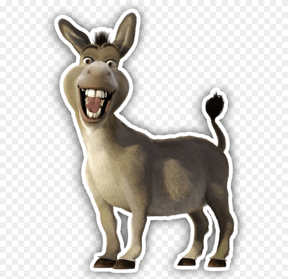 Burro Donkey From Shrek Transparent, Animal, Lion, Mammal, Wildlife Png