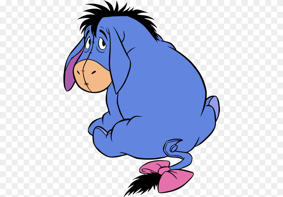 Burro Winnie The Pooh Eeyore Quotes, Baby, Person, Cartoon, Face Free Png Download