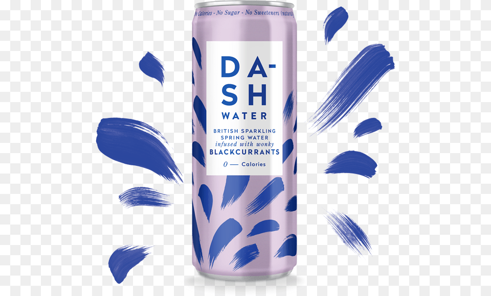 Bursting Onto The Scene Blackcurrant Dash Water New Dash Water, Can, Tin, Adult, Female Png