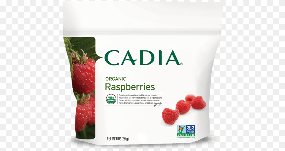 Bursting With Sweet And Tart Flavor Our Organic Raspberries Cadia Organic Maple Sandwich Cookies 114 Oz, Berry, Food, Fruit, Plant Free Png