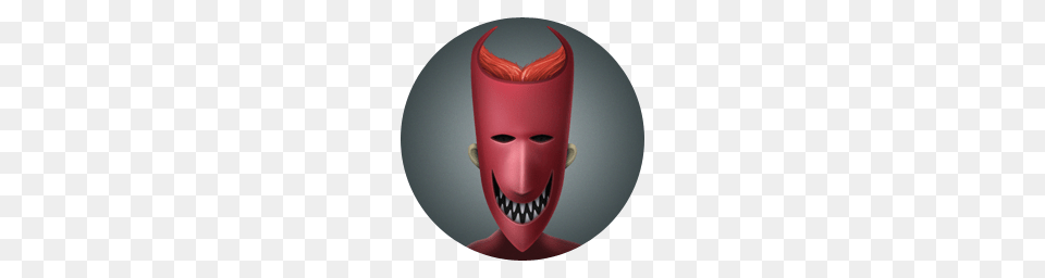 Burtonesque, Mask Png Image