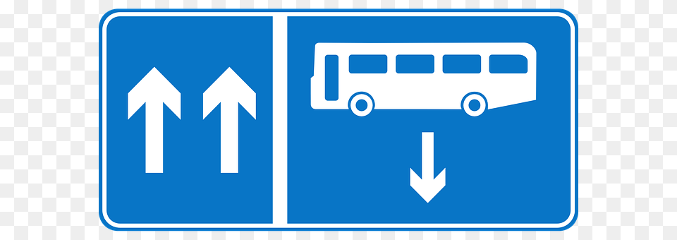 Bus Sign, Symbol, Road Sign Png Image