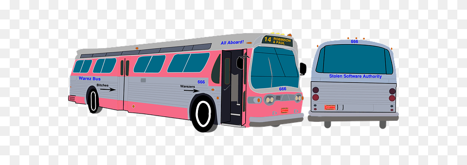 Bus Transportation, Vehicle Png
