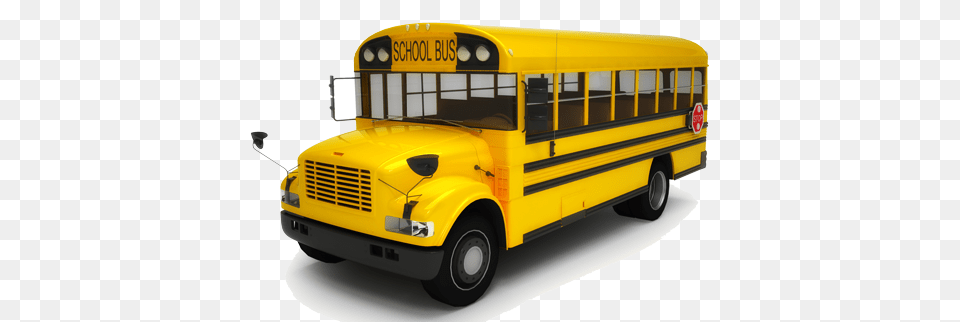 Bus, School Bus, Transportation, Vehicle, Machine Free Png