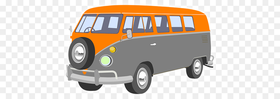 Bus Caravan, Minibus, Transportation, Van Free Transparent Png