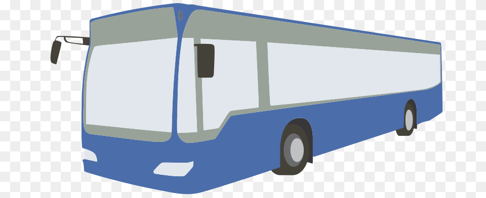 Bus Bleu, Transportation, Vehicle, Moving Van, Van Free Png Download