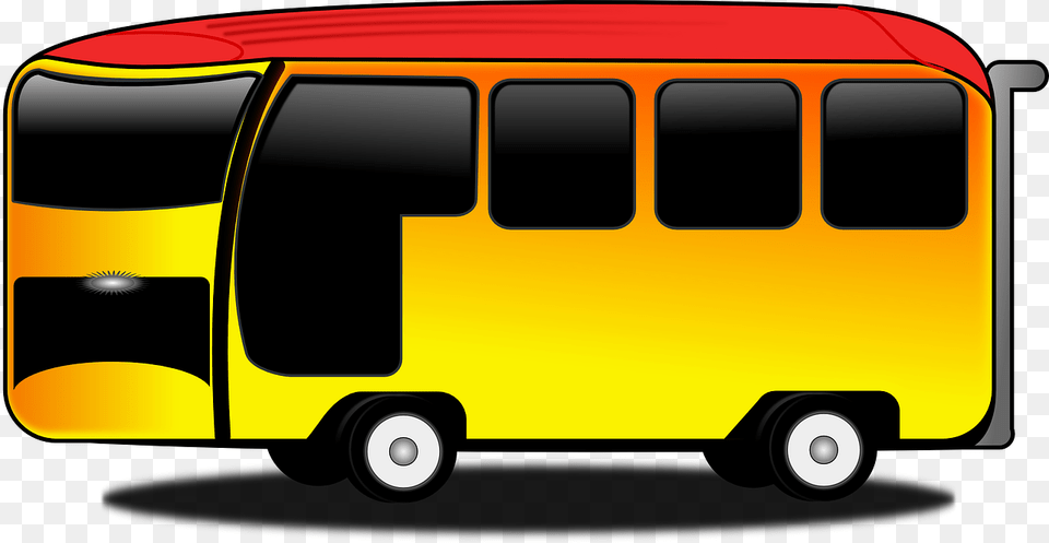 Bus Cartoon, Transportation, Vehicle, Car, School Bus Png Image