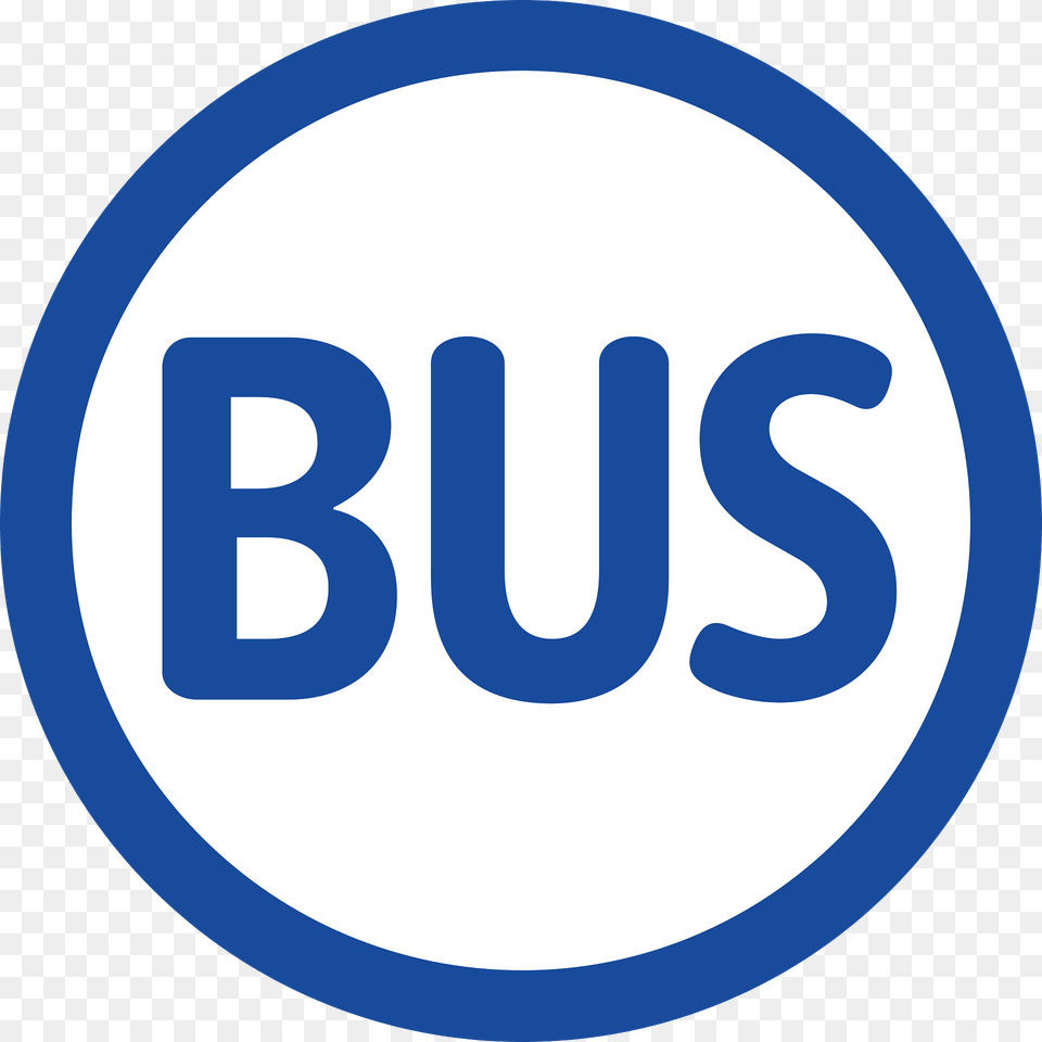Bus Clipart, Logo, Disk, Sign, Symbol Free Png Download