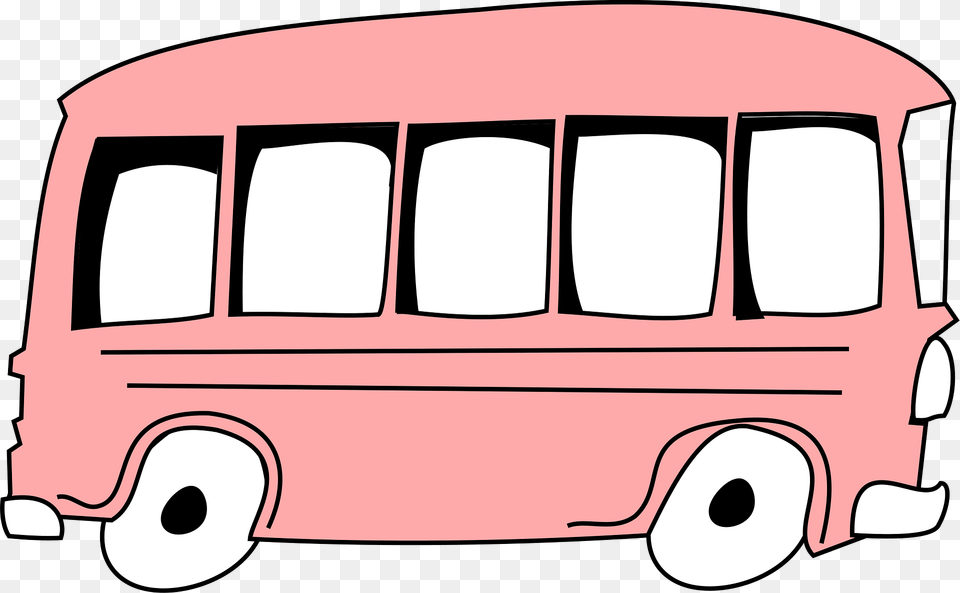 Bus Clipart, Transportation, Vehicle, Minibus, Van Png