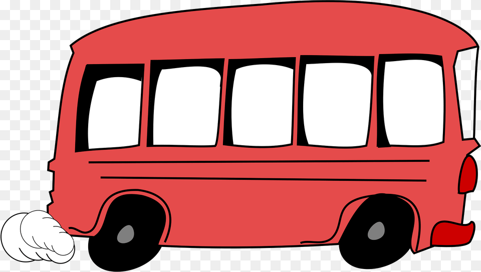 Bus Clipart, Transportation, Vehicle, Minibus, Van Free Transparent Png