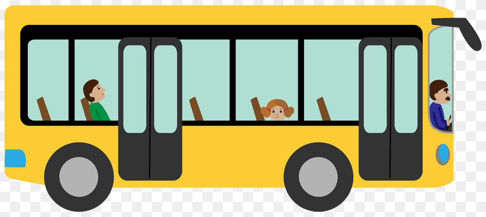 Bus Clipart, Vehicle, Transportation, Outdoors, Bus Stop Free Transparent Png