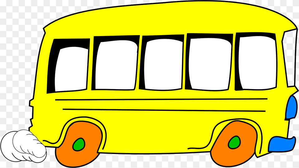 Bus Clipart, Transportation, Vehicle, School Bus, Minibus Free Png