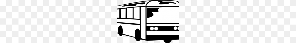 Bus Clipart Black And White School Bus Clip Art Black And White, Transportation, Vehicle Png Image