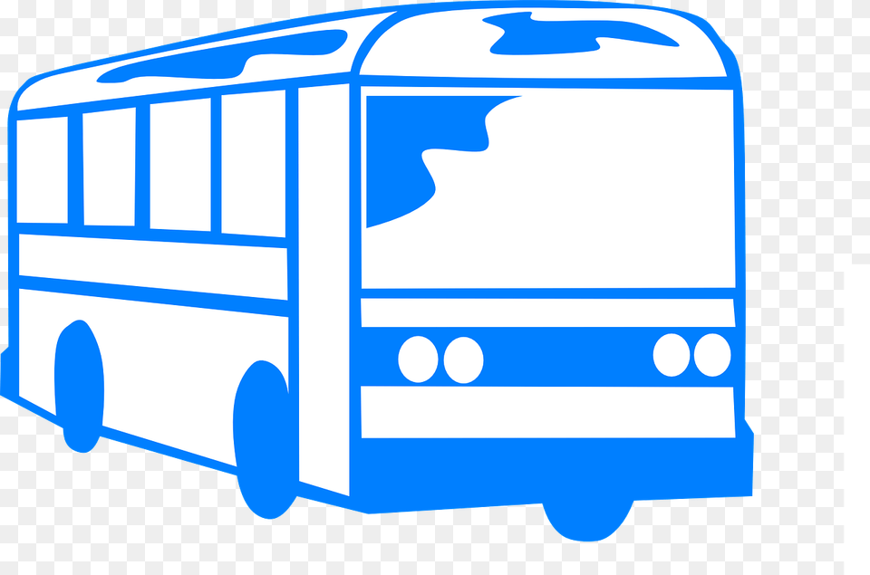 Bus Clipart Black And White Transparent, Transportation, Vehicle, School Bus Free Png